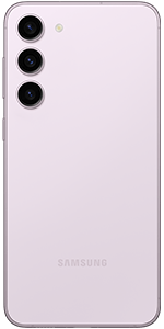 Logo-Galaxy S23+ Lavender Back